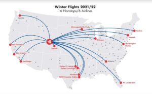 Steamboat Springs Winter Flights 2021/2022