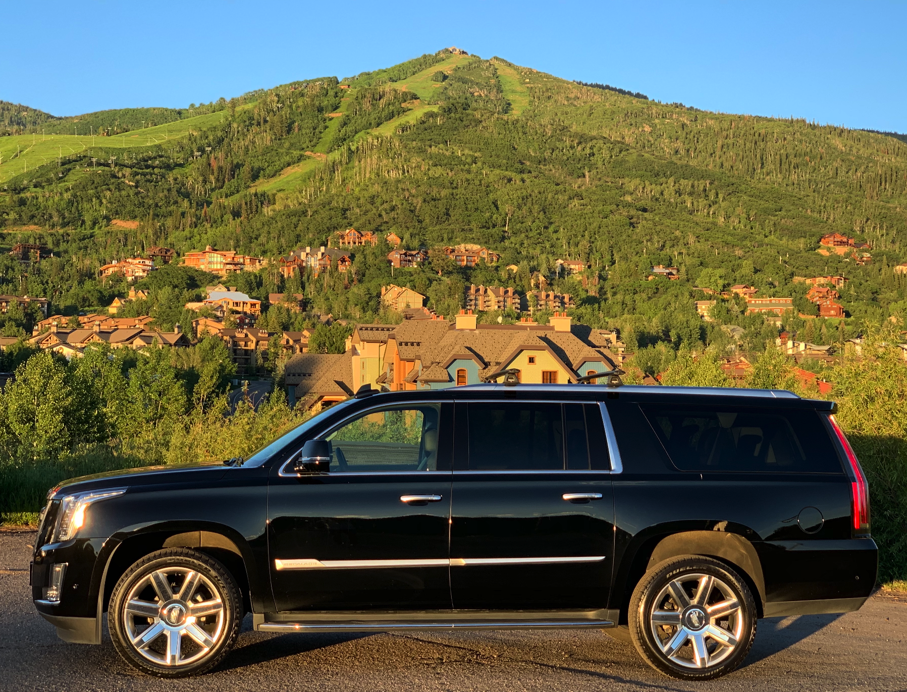 Cadillac Escalade Private Transportation Steamboat Springs